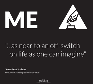 ME as close to an off switch on life as one can imagine.
